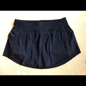 Lululemon Women’s Navy Tennis Skirt (discontinued)
